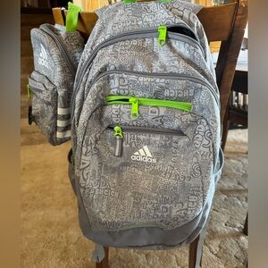 Adidas backpack and lunchbox